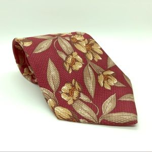 Nordstrom Made In Italy Floral Silk Tie